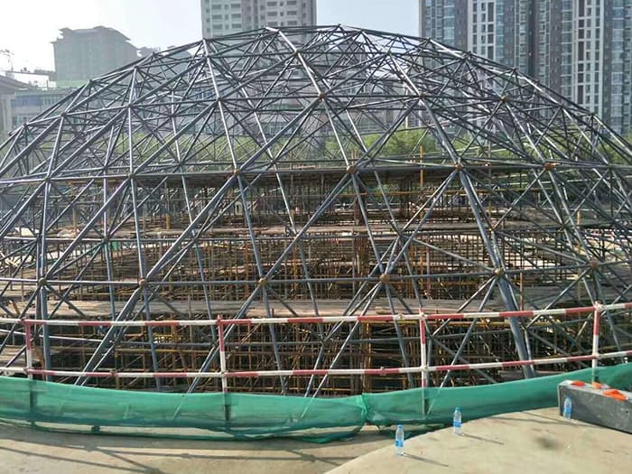  网架加工知识：螺栓球